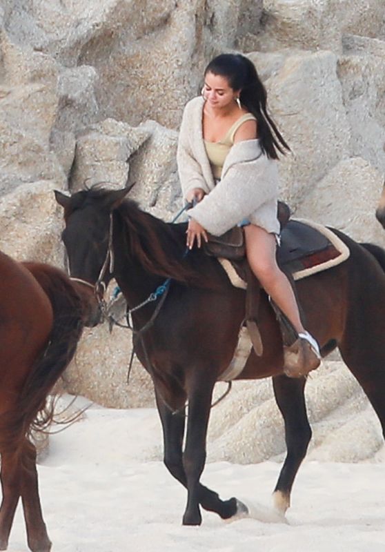 Selena Gomez Riding a Horse 02/11/2019