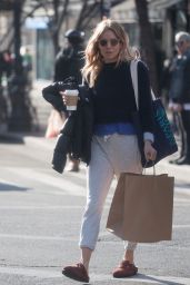 Sienna Miller in Casual Outfit 02/15/2019
