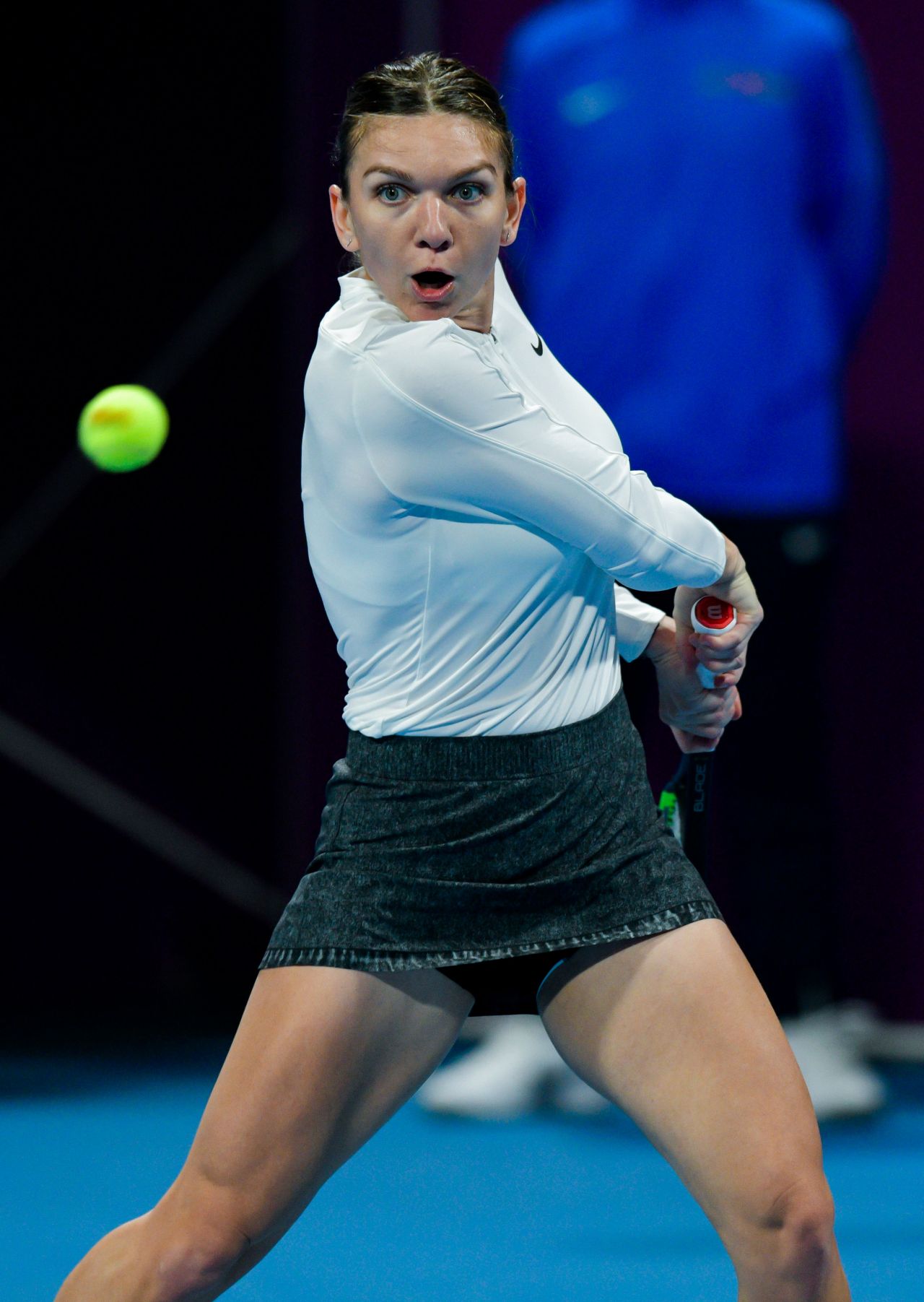 Simona Halep - 2019 WTA Qatar Open in Doha 02/13/2019 ...