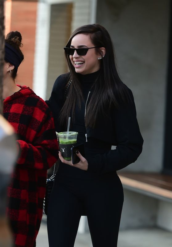 Sofia Carson - Goes to Alfred Coffee in Los Angeles 02/08/2019