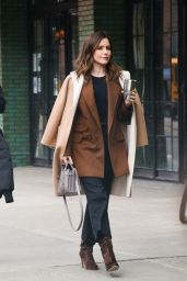 Sophia Bush Looks Stylish - NYC 02/11/2019