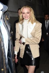 Sophie Turner is Stylish - Leaving the Corinthia Hotel in London 02/19/2019