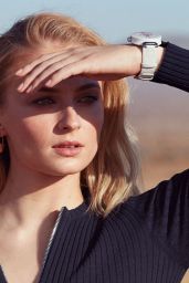 Louis Vuitton Tambour Horizon Campaign With Sophie Turner & More