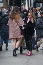 Sutton Foster – Filming “Younger” in Brooklyn 02/26/2019
