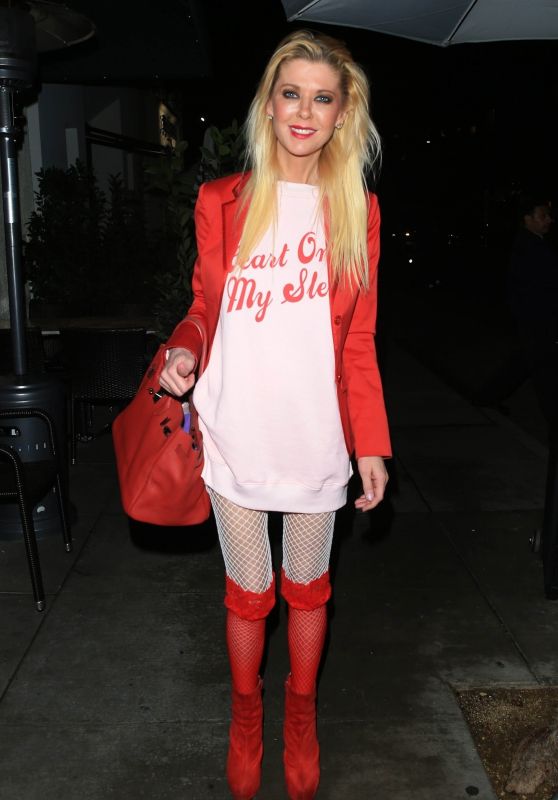 Tara Reid Night Out Style - Madeo in Beverly Hills 02/14/2019