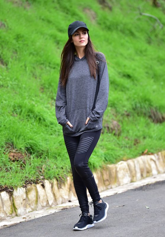 Victoria Justice - Out Hiking in Los Angeles 02/04/2019