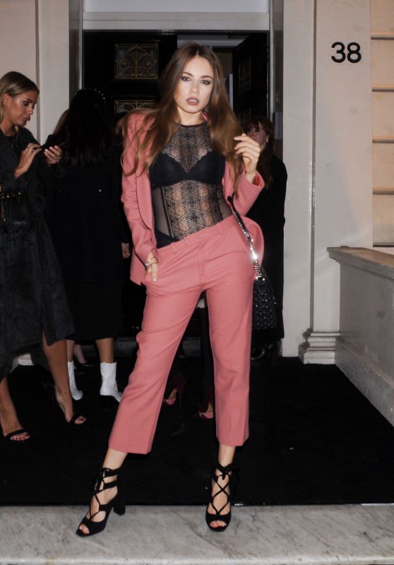 Xenia Tchoumitcheva - Dior Party at London Fashion Week 02/19/2019