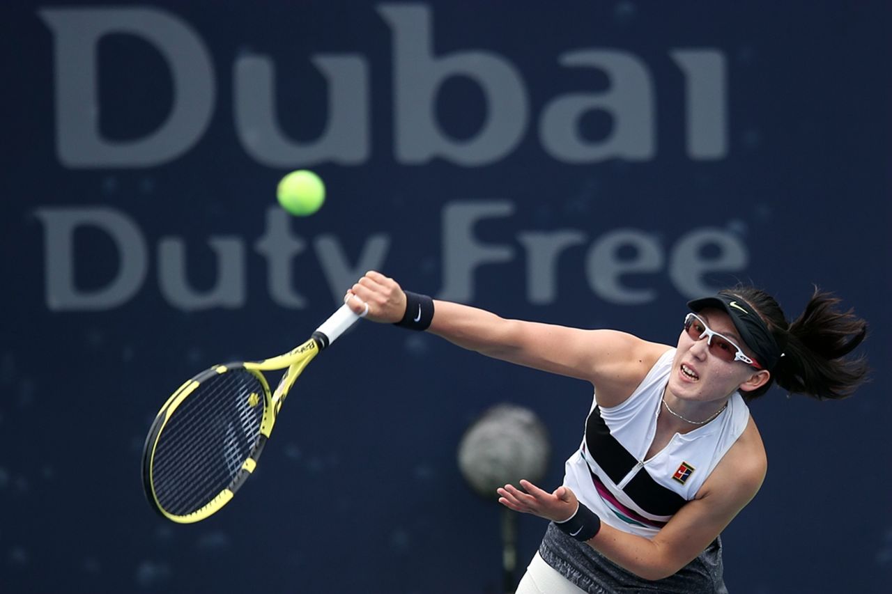 saisai zheng - Dubai Duty Free Tennis Championships