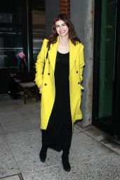 Alexandra Daddario - Arrives at the DKNY Sports Event in NYC 03/28/2019