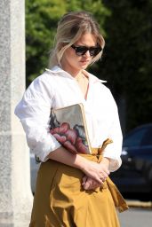 Alice Eve Cute Style - Out in Hollywood 03/22/2019