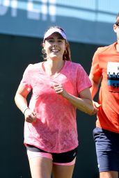 Alize Cornet – Practice at the 2019 Indian Wells Masters 1000