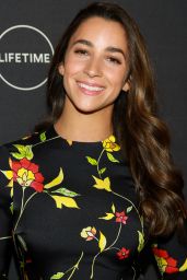 Aly Raisman - A&E Network Upfront in NYC 03/27/2019