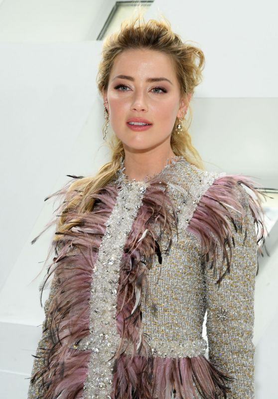 Amber Heard - Giambattista Valli Fashion Show in Paris 03/04/2019