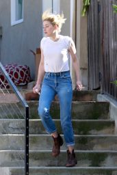 Amber Heard Street Style 03/25/2019
