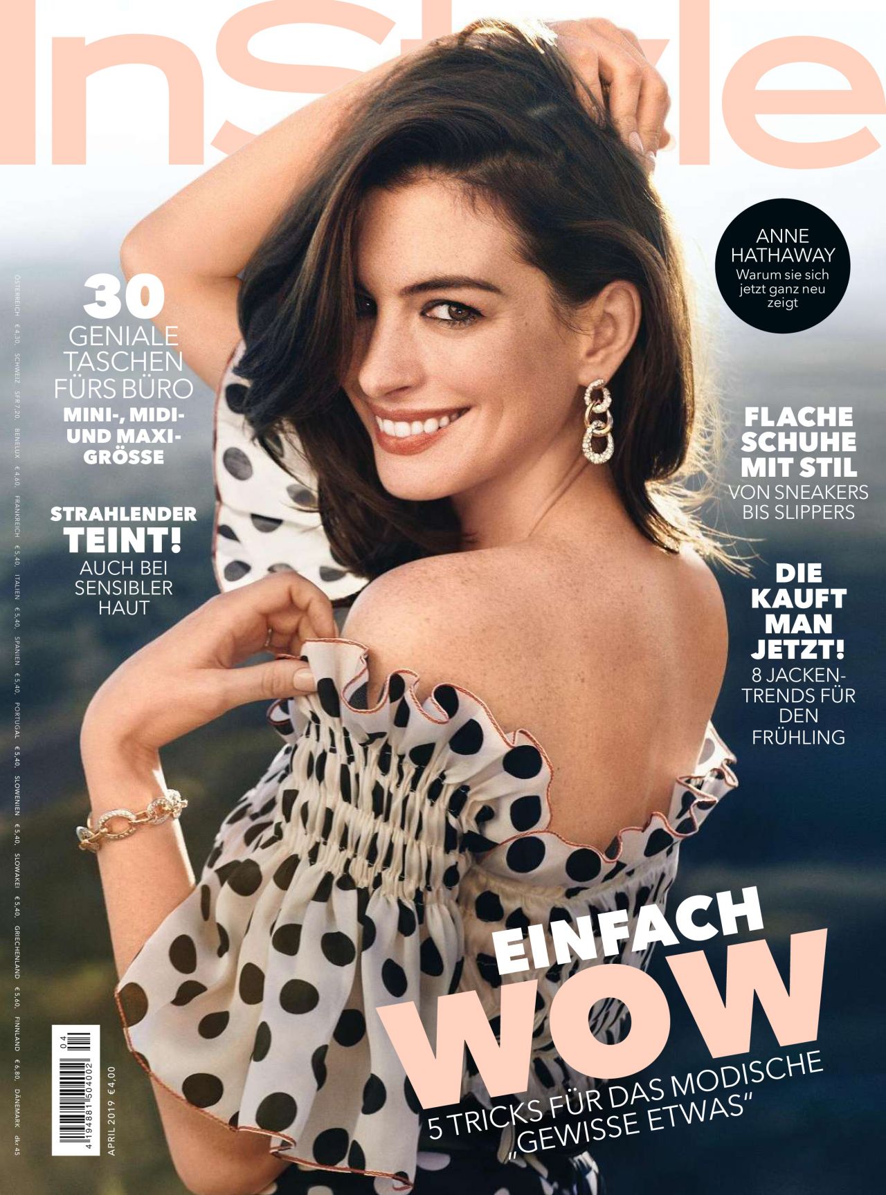 Anne Hathaway - InStyle Magazine Germany April 2019 Issue 