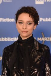 Antonia Fotaras – “The Name of the Rose” TV Show Premiere in Milan