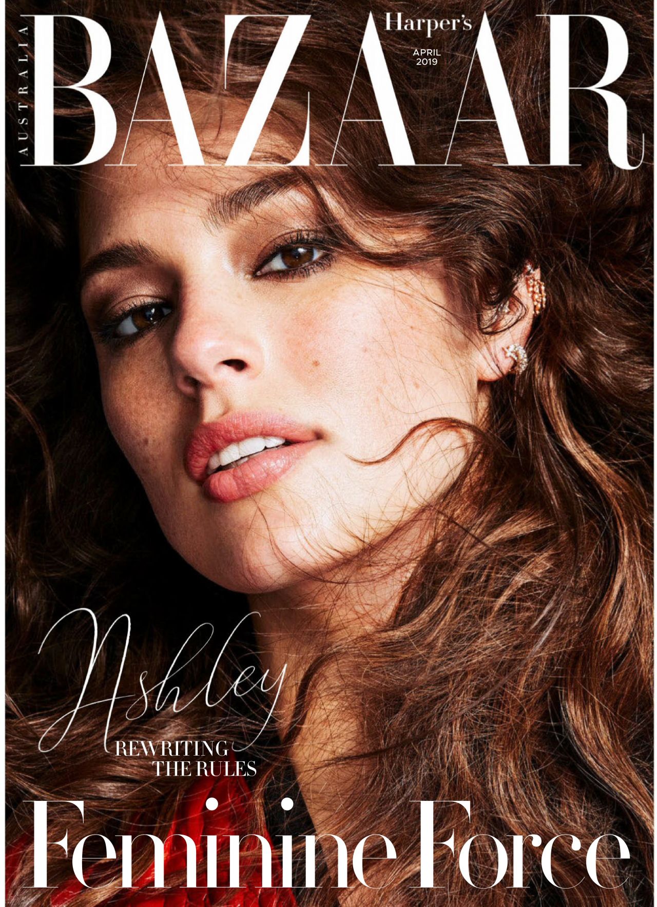 Ashley Graham - Harper's Bazaar Magazine Australia April 2019 Issue