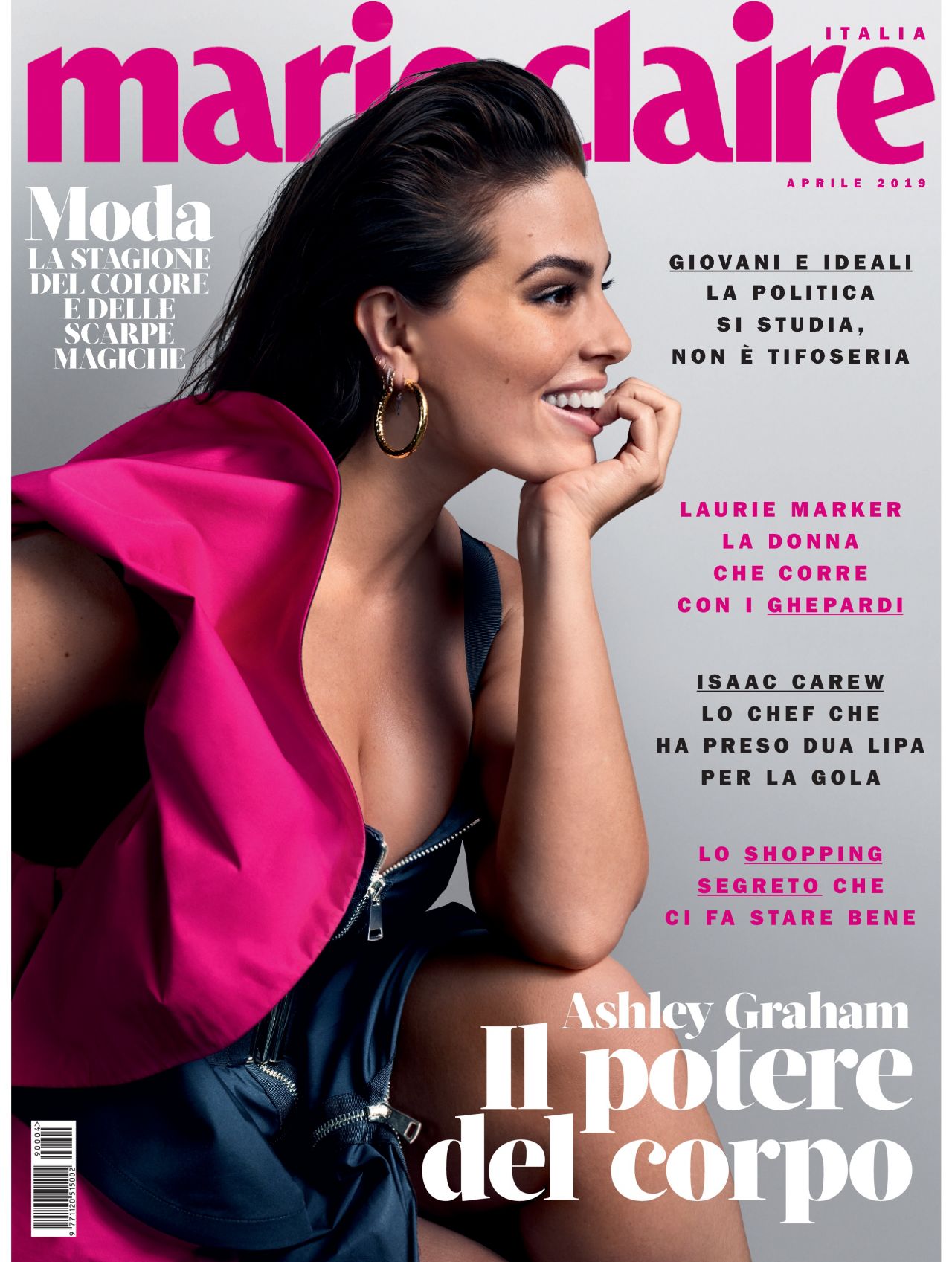 Ashley Graham Marie Claire Magazine Italia April 2019