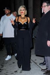 Bebe Rexha - Leaving The Late Show With Stephen Colbert 03/04/2019