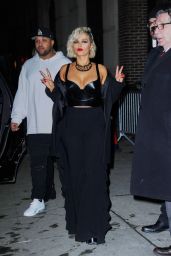 Bebe Rexha - Leaving The Late Show With Stephen Colbert 03/04/2019