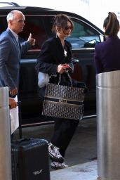 Bella Hadid at JFK Airport 03/20/2019