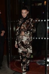 Bella Hadid - Outside Vogue Party in Paris 03/04/2019