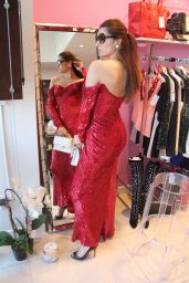 Blanca Blanco - Shopping in Beverly Hills 03/30/2019