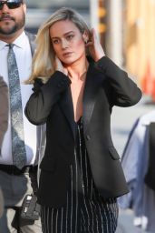 Brie Larson - Arriving to Appear on Jimmy Kimmel Live! in Hollywood 03/04/2019