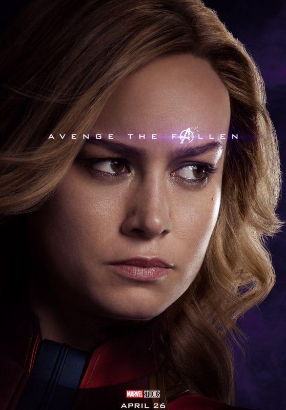 Brie Larson – Avengers: Endgame (2019) Promo Poster