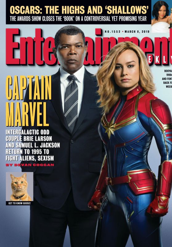 Brie Larson - Entertainment Weekly Magazine March 2019