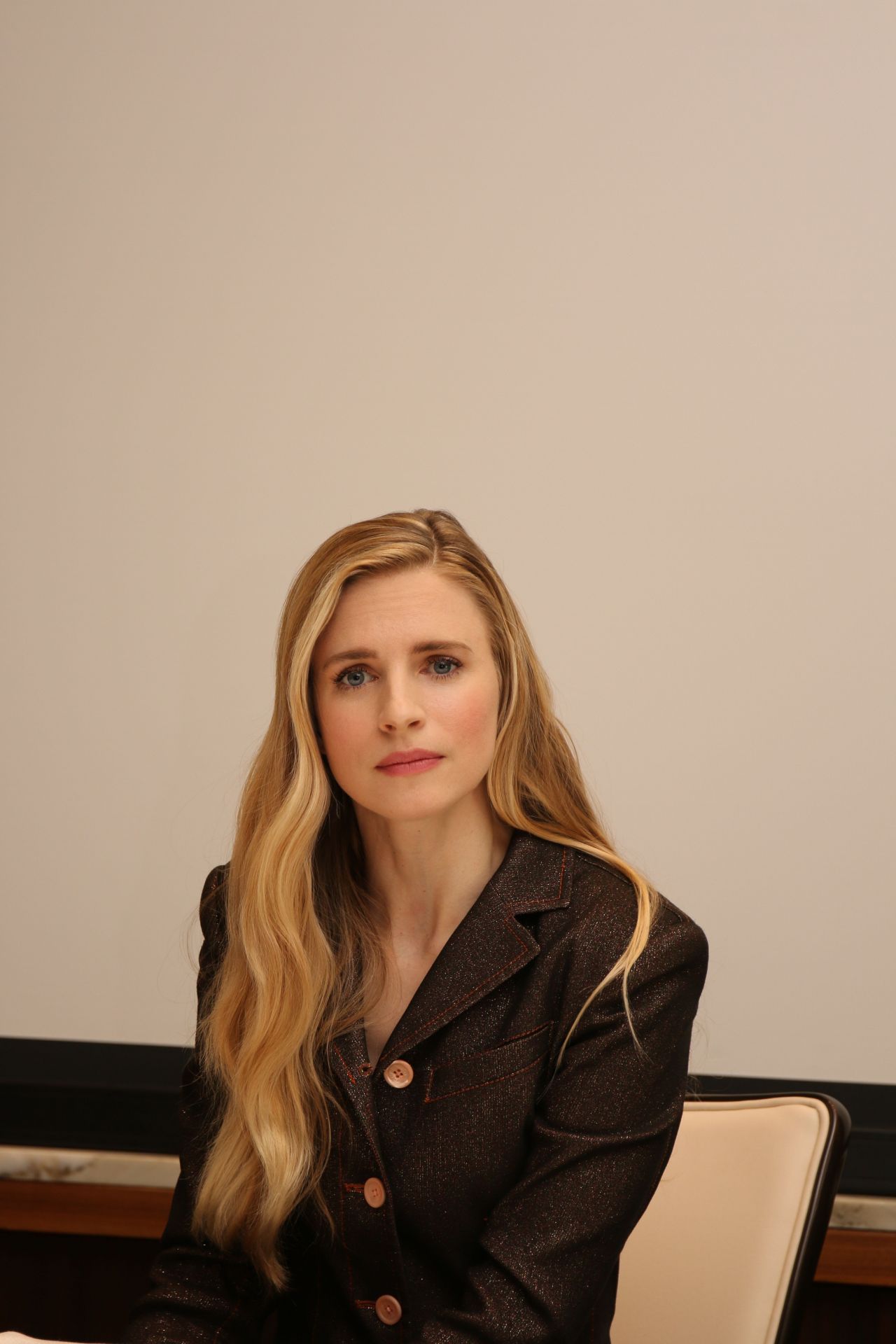 Brit Marling - "The OA Part II" Press Conference in LA 03/13/2019