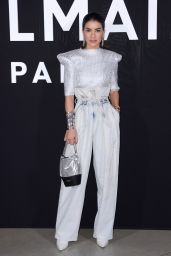 Camila Coehlo – Balmain Fashion Show in Paris 03/01/2019