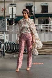 Camila Coelho – Giambattista Valli Fashion Show in Paris 03/04/2019