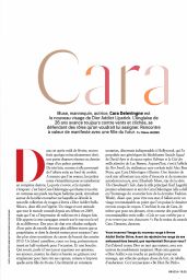 Cara Delevingne - Grazia Magazine France March 2019 Issue