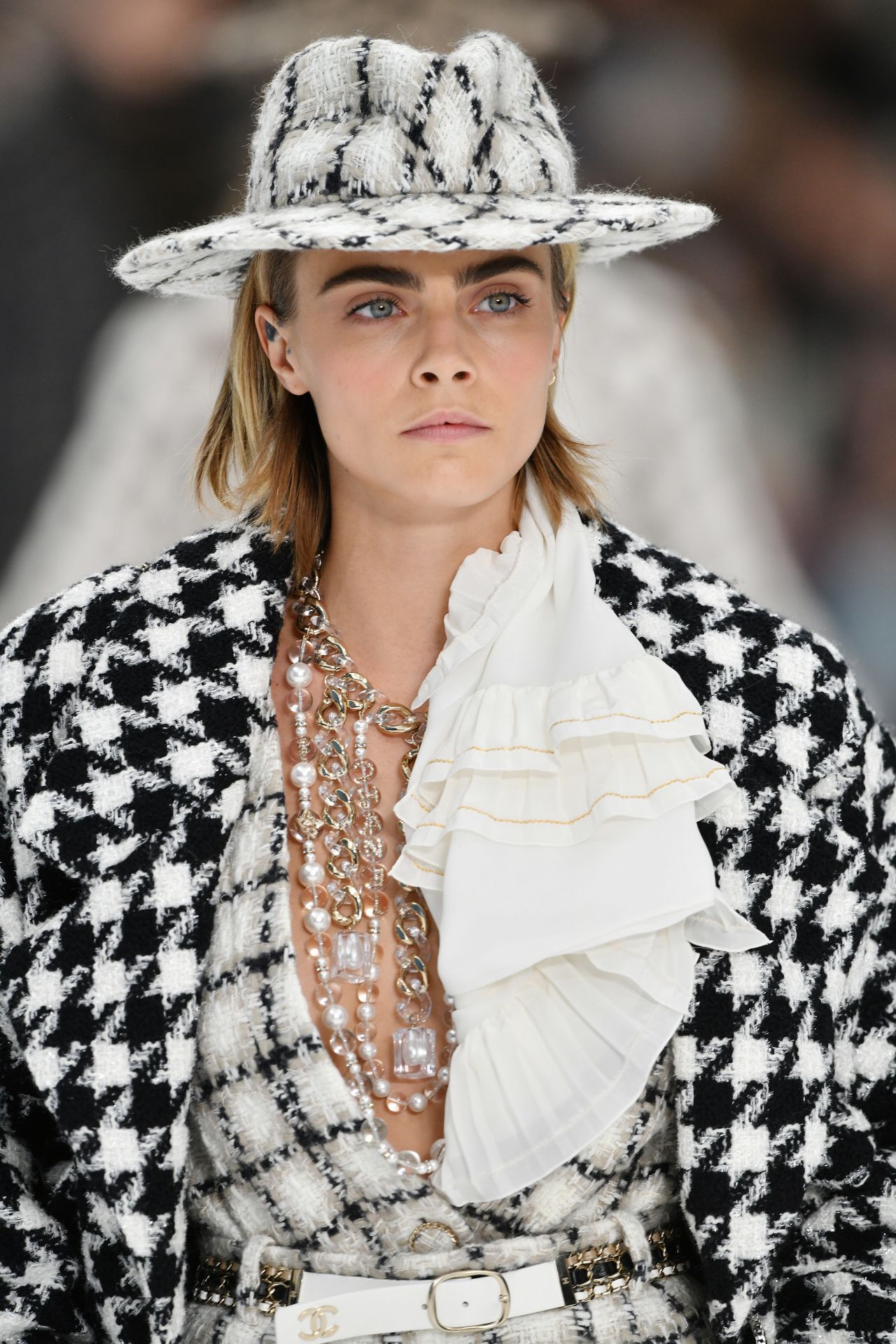 Cara Delevingne Walks Chanel Fashion Show in Paris 03/05/2019