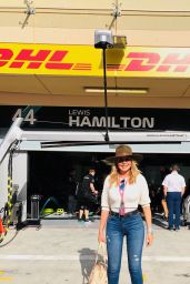 Carol Vorderman - F1 Grand Prix of Bahrain 03/29/2019