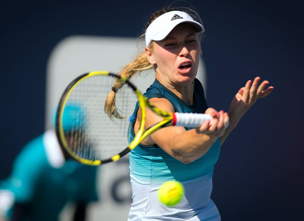 Caroline Wozniacki – Miami Open Tennis Tournament 03/22/2019 • CelebMafia