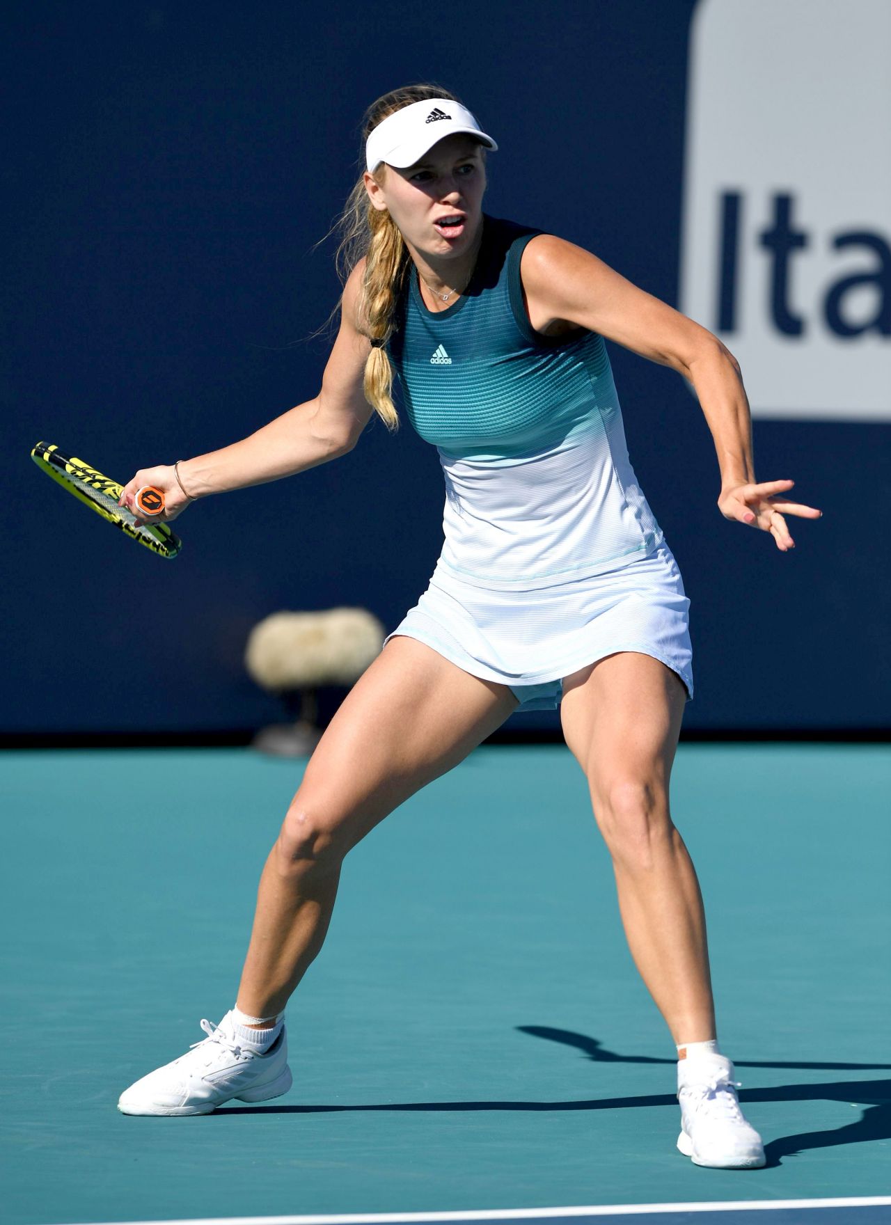 Caroline Wozniacki Miami Open Tennis Tournament 03/22/2019 • CelebMafia
