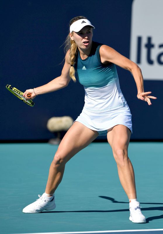 Caroline Wozniacki – Miami Open Tennis Tournament 03/22/2019