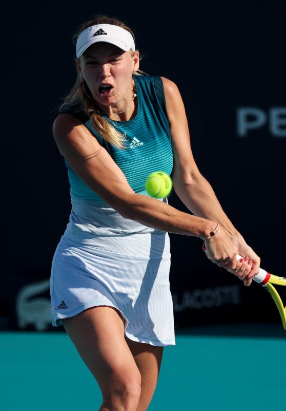 Caroline Wozniacki – Miami Open Tennis Tournament 03/23/2019