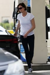 Charlize Theron at a Gas Station in LA 03/19/2019