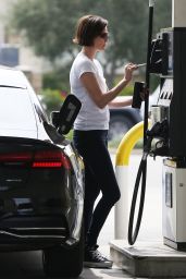 Charlize Theron at a Gas Station in LA 03/19/2019