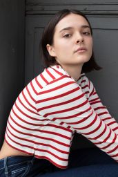 Charlotte Lawrence - Hanes x Karla Stripes Collection 2019
