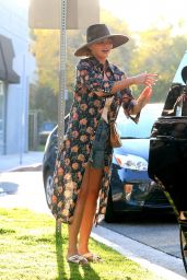 Chrissy Teigen - Shopping at Couture Kids in West Hollywood 03/18/2019