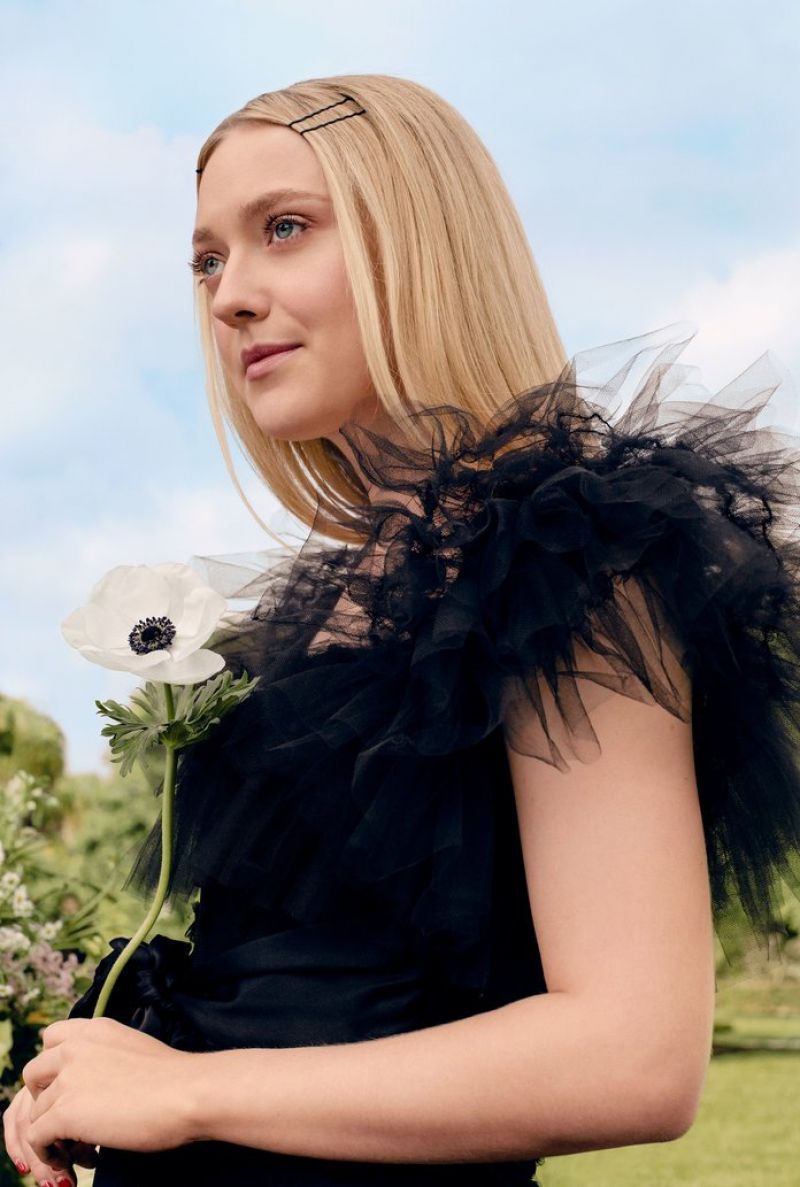 Dakota Fanning - Photoshoot for InStyle Magazine April 2019 • CelebMafia