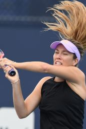 Danielle Collins - Practises During the Miami Open Tennis Tournament 03/20/2019