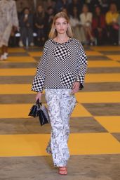 Daphne Groeneveld Walks Off-White Fashion Show in Paris 02/28/2019
