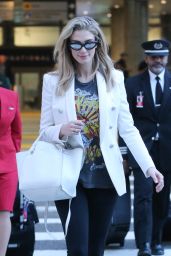 Delta Goodrem at LAX Airport in LA 03/11/2019