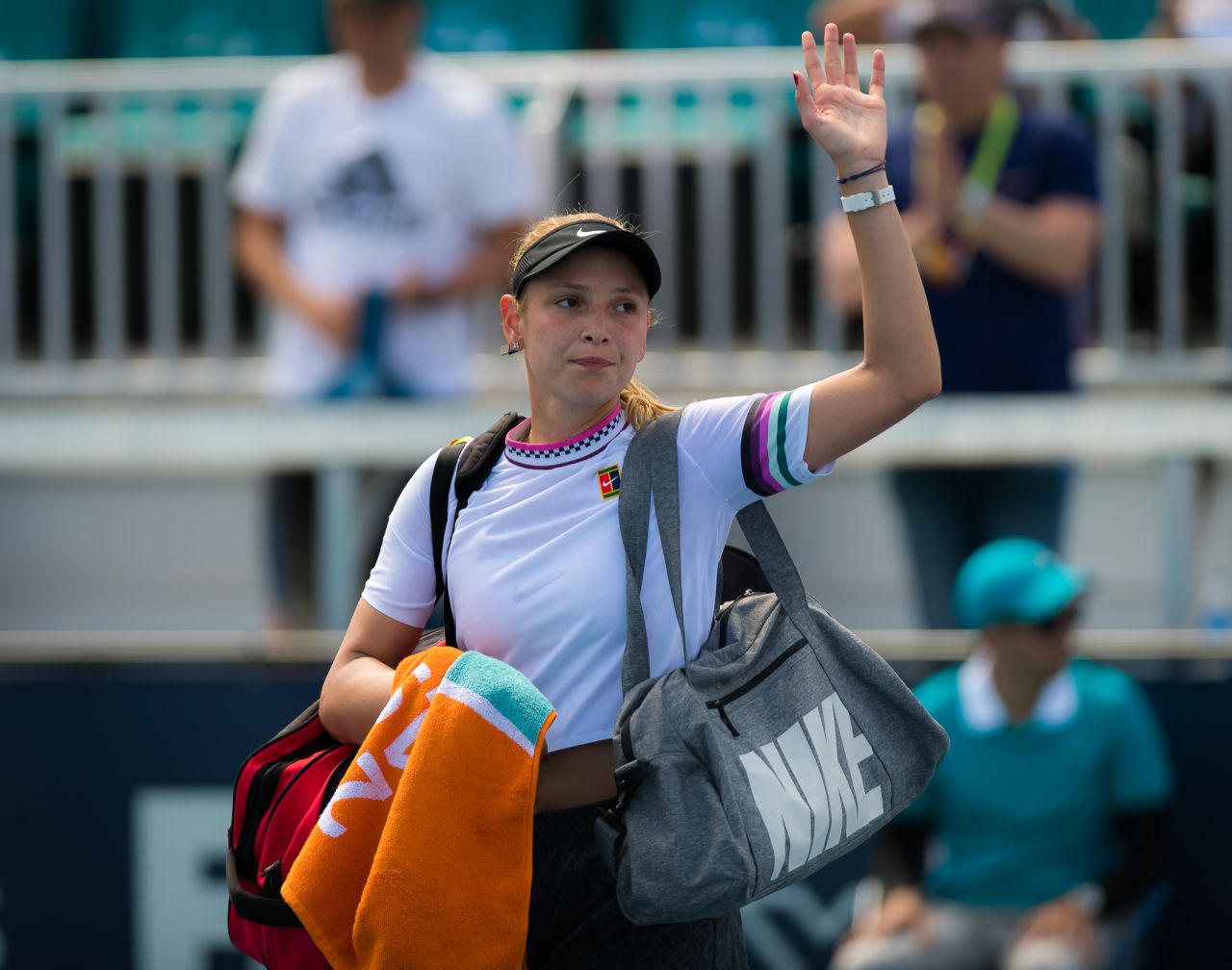 Donna Vekic – Miami Open Tennis Tournament 03/23/2019 • CelebMafia