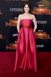 Elizabeth Henstridge – “Captain Marvel” Premiere in Hollywood